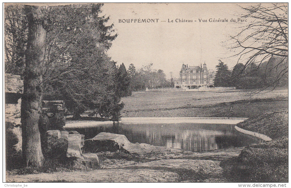 CPA Bouffémont, Le Château, Vue Générale Du Parc (pk18214) - Bouffémont