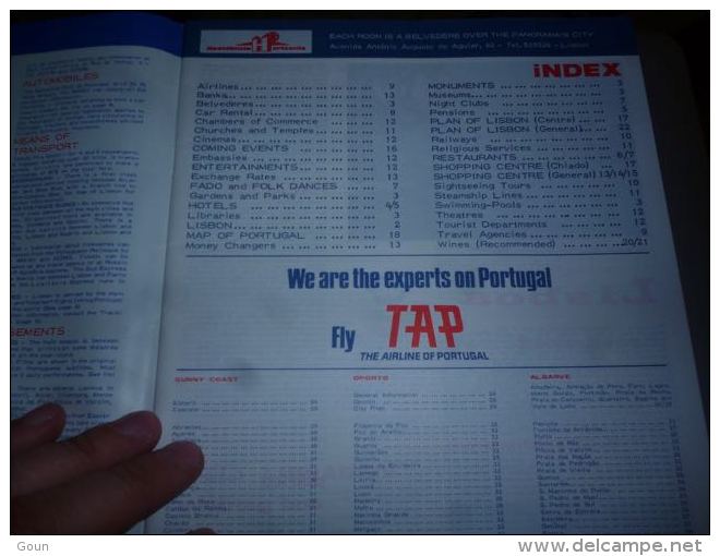 CB6 LC118 Magazine Touristique Portugal (francophone) CP Air TAP Airlines - Revistas De Abordo