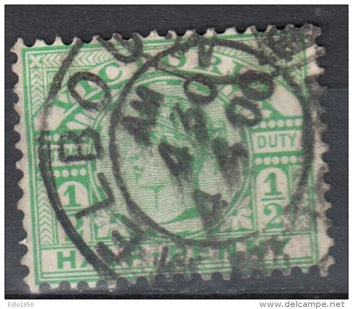 Victoria - Australia 1899 - Queen Victoria  - Mi A108 - Used - Used Stamps