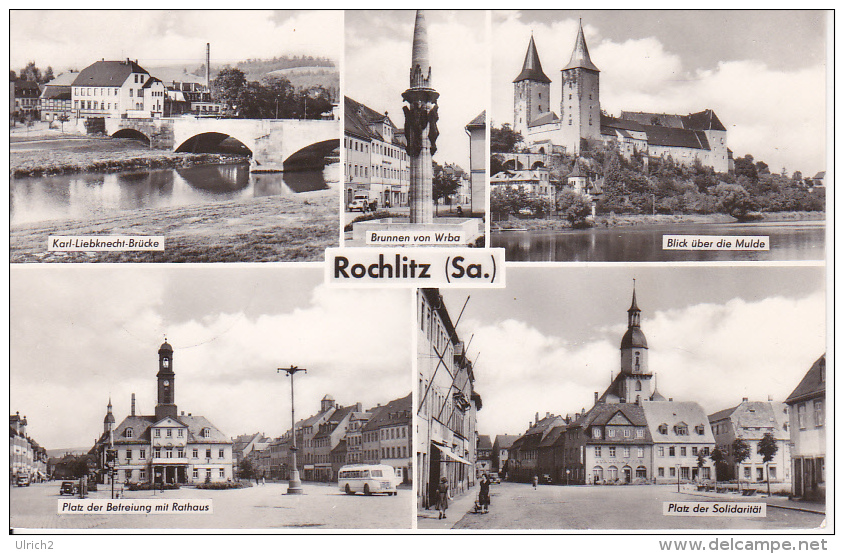 AK Rochlitz Sa. - Mehrbildkarte - 1960 (14927) - Rochlitz