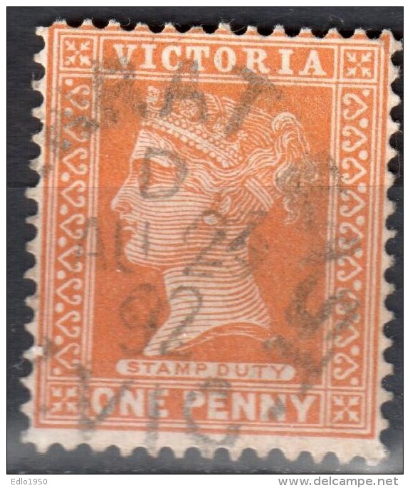 Victoria - Australia 1890 - Queen Victoria  - Sc #169 - Mi 109 - Used - Used Stamps