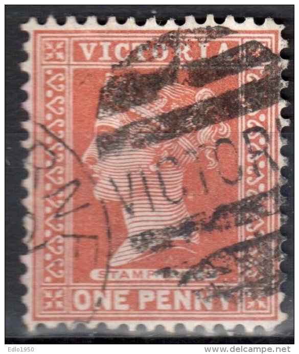 Victoria - Australia 1890 - Queen Victoria  - Sc #169 - Mi 109 - Used - Oblitérés