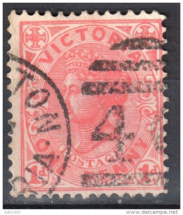 Victoria - Australia 1901 - Queen Victoria - Mi 132A - Used - Oblitérés