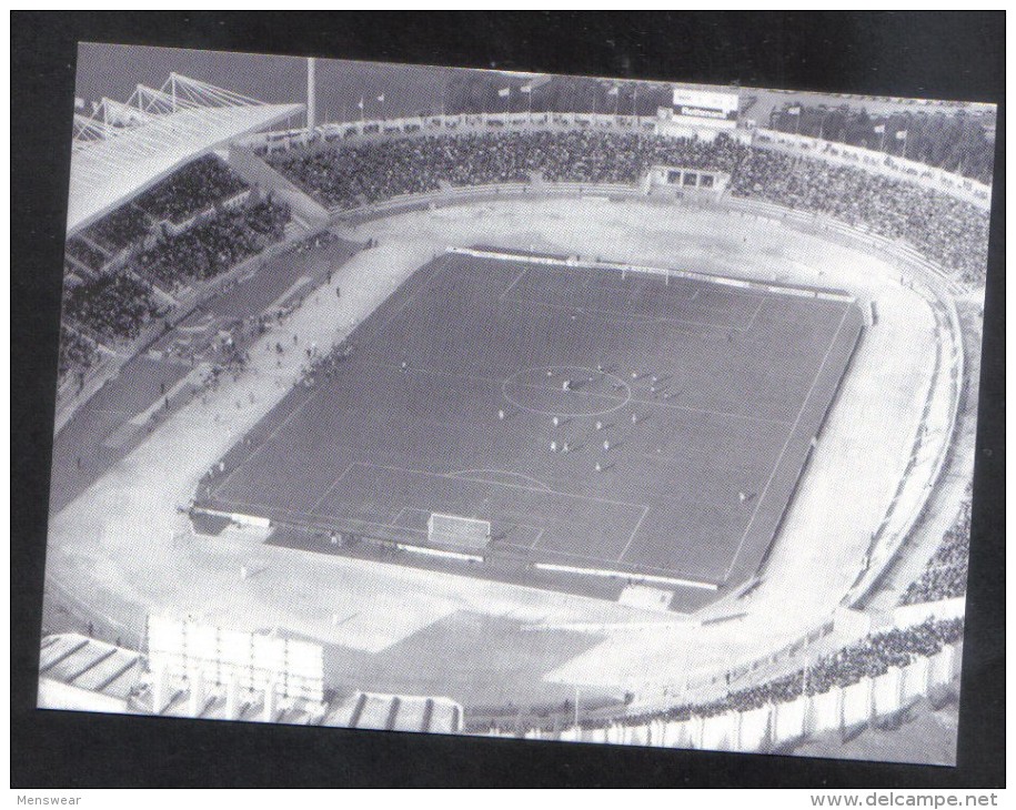 MALTA  -  NATIONAL STADIUM TA ' QALI MALTA POSTCARD 1980 - Malta