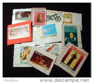 Nicaragua KILOWARE StampBag 250g (8½oz) Manufactured* Stamp Mixture      [vrac Kilowaar Kilovara] - Nicaragua