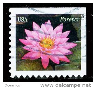 Etats-Unis / United States (Scott No.4965 - Lis D'eau / Water Lily) (o)  P2 - Used Stamps