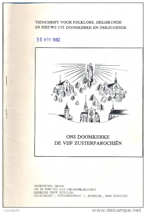 Tijdschrift Heemkunde Folklore Ons Doomkerke - Groot Ruiselede - N° 3 / 1982 - Autres & Non Classés