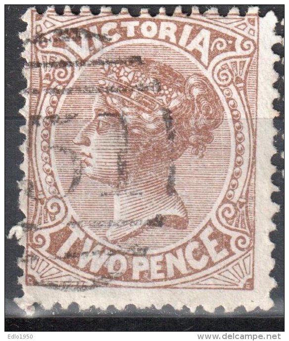 Victoria - Australia 1880/83 - Queen Victoria  - Mi 82 Used - Used Stamps