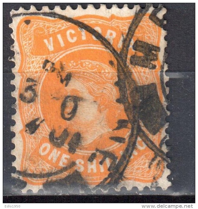 Victoria - Australia 1901 - Queen Victoria - Sc # 189 - Mi 128 - Used - Used Stamps
