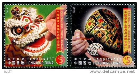 HONG KONG 2011 - Artisanat, Conjoint Avec Roumanie  // 2v NEUFS ** MNH - Ongebruikt