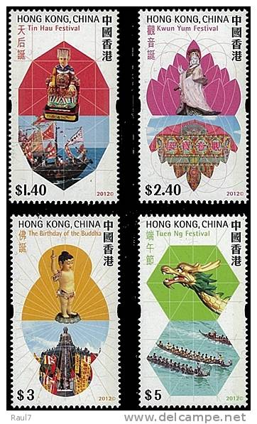 Hong Kong 2012 - Festivals 2012 - 4v Neufs // Mnh - Unused Stamps