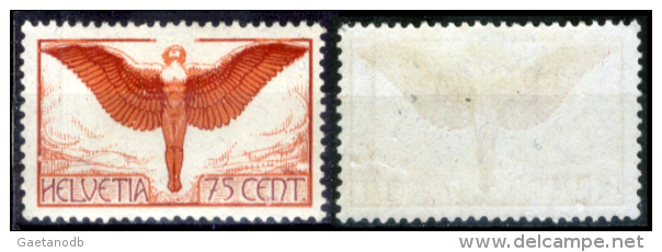 Svizzera-247 - 1924 - Unificato: N. A11a (++) MNH - Privo Di Difetti Occulti. - Neufs