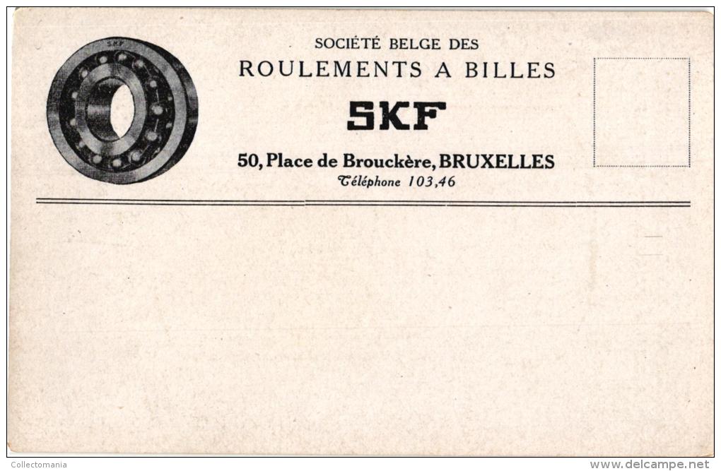 5 CP PUB SKF     Roulements à Billes     Bruxelles      Litographie De Rycker