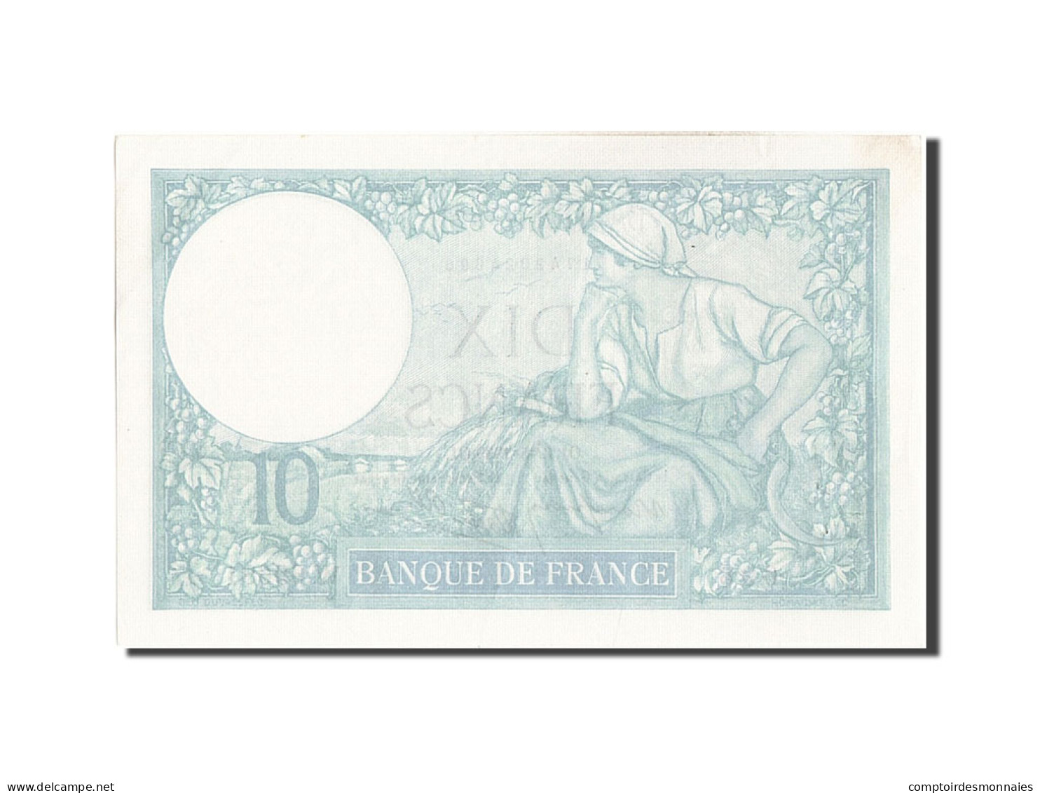 Billet, France, 10 Francs, 10 F 1916-1942 ''Minerve'', 1939, 1939-05-19, SPL - 10 F 1916-1942 ''Minerve''