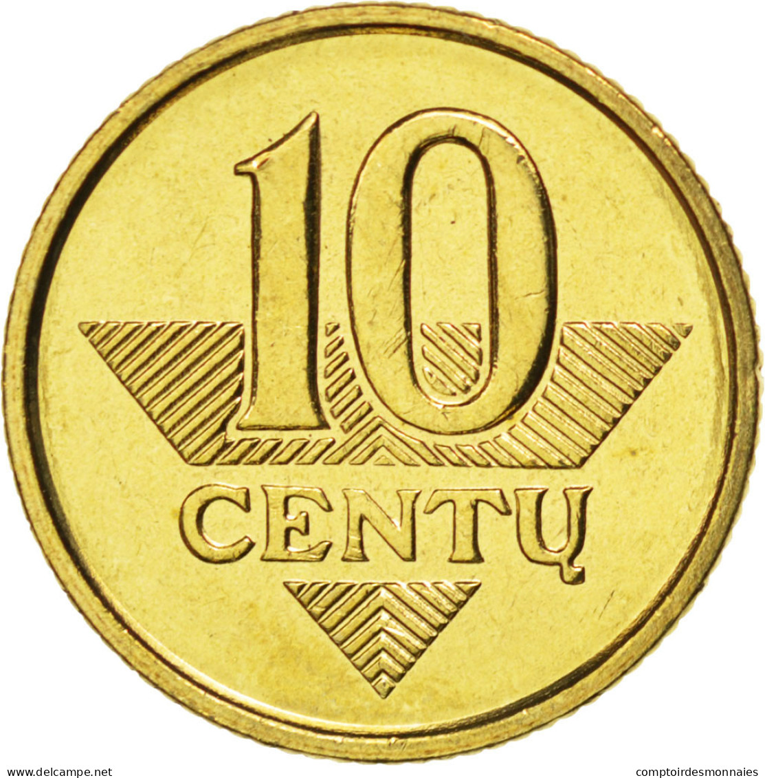 Monnaie, Lithuania, 10 Centu, 1998, SPL, Nickel-brass, KM:106 - Lituanie