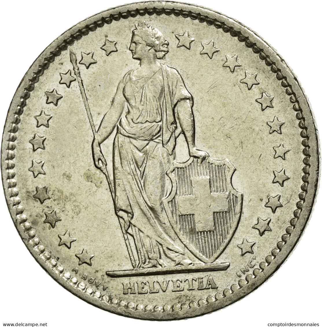 Monnaie, Suisse, 2 Francs, 1975, SUP, Copper-nickel, KM:21a.1 - Altri & Non Classificati