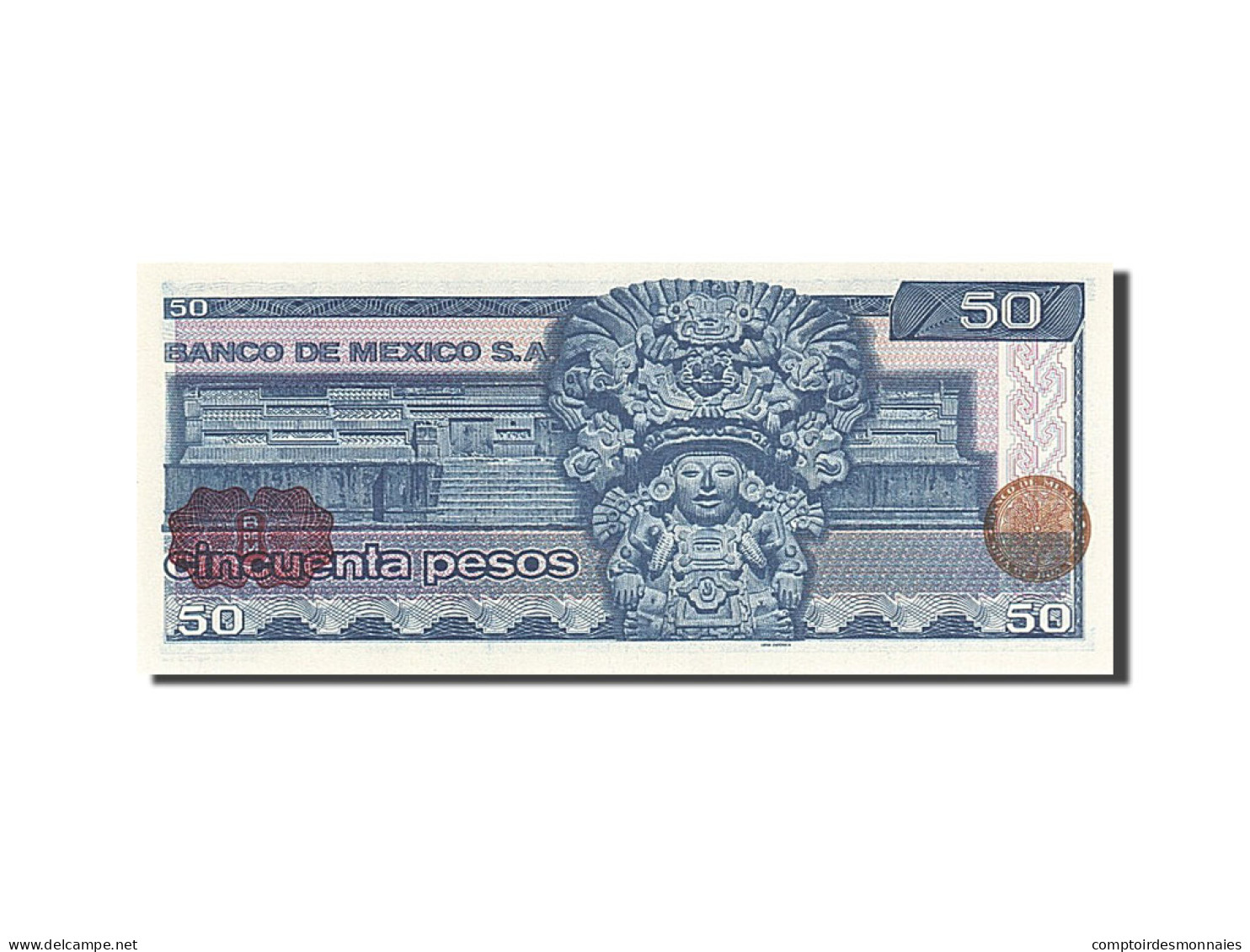 Billet, Mexique, 50 Pesos, 1981, 1981-01-27, SPL - Mexique