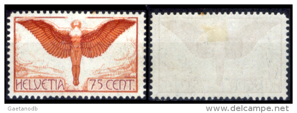 Svizzera-250 - 1924 - Unificato: N. A11a (+) MLH - Privo Di Difetti Occulti. - Neufs