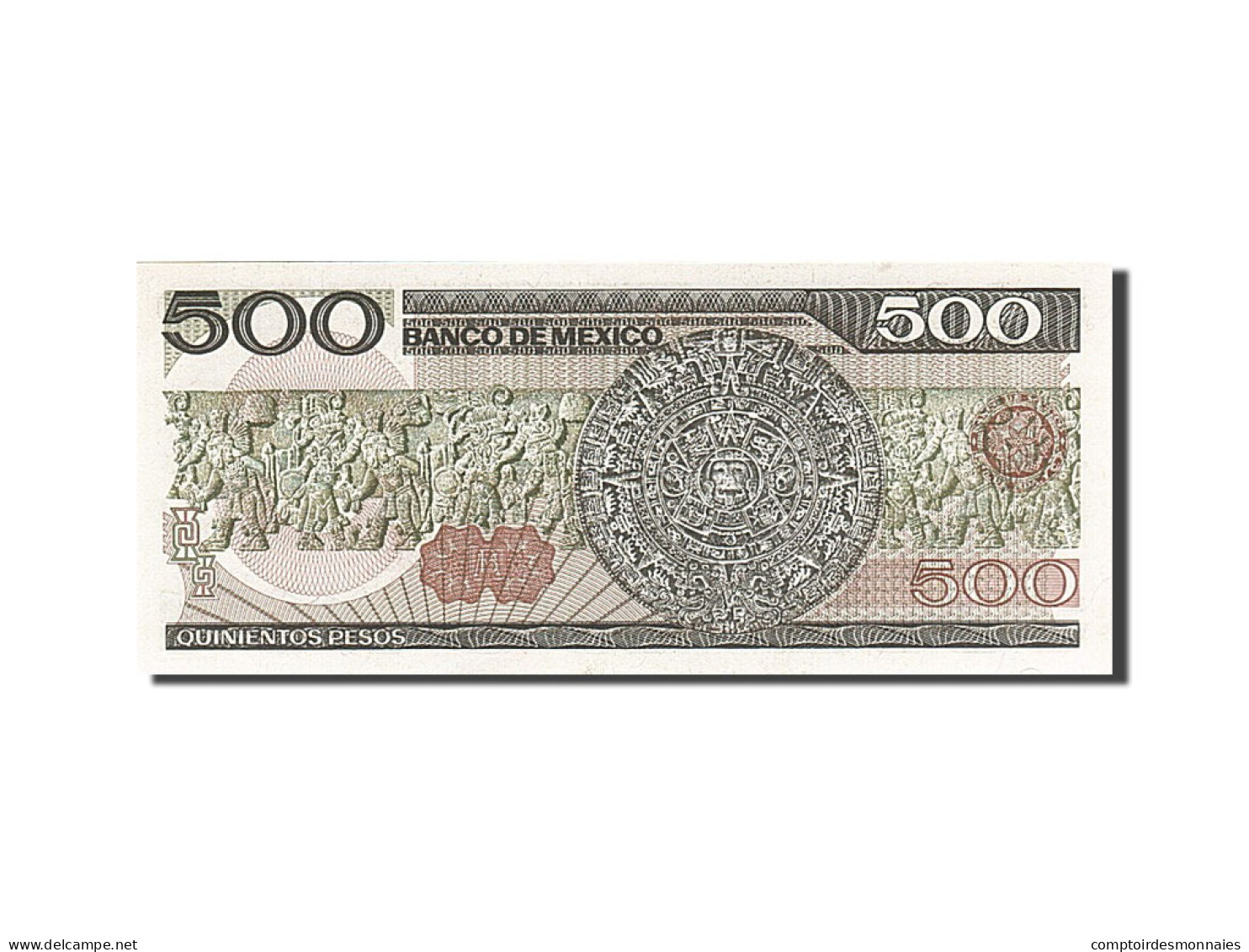 Billet, Mexique, 500 Pesos, 1984, 1984-08-07, SPL - Mexique