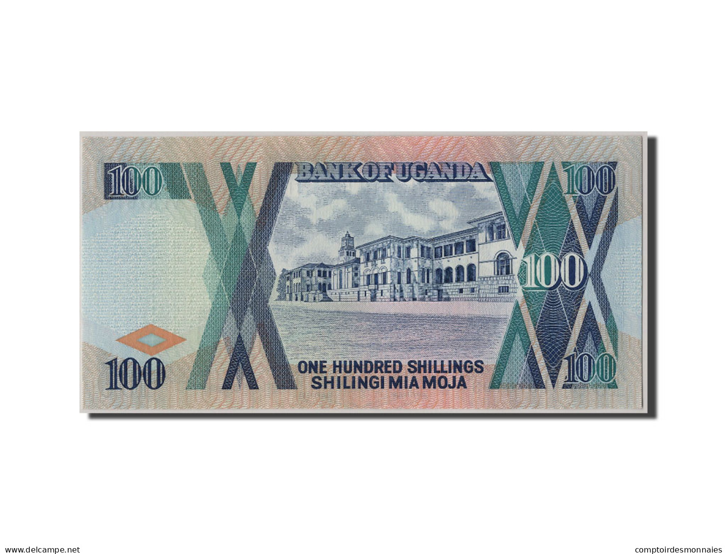 [#305579] Ouganda, 100 Shillings Type 1987 - Uganda