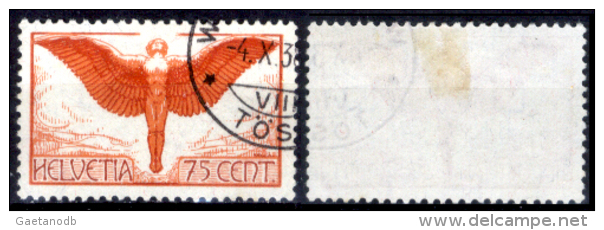 Svizzera-253 - 1924 - Unificato: N. A11a (o) - Privo Di Difetti Occulti. - Usati