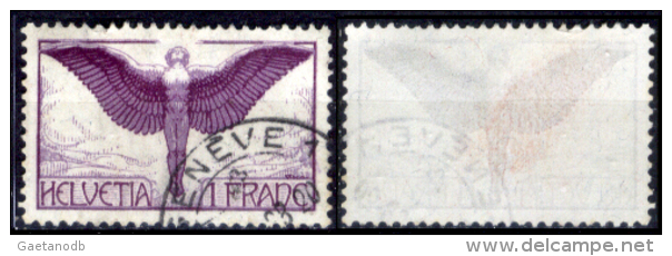 Svizzera-258 - 1924 - Unificato: N. A12a (o) - Privo Di Difetti Occulti. - Usati