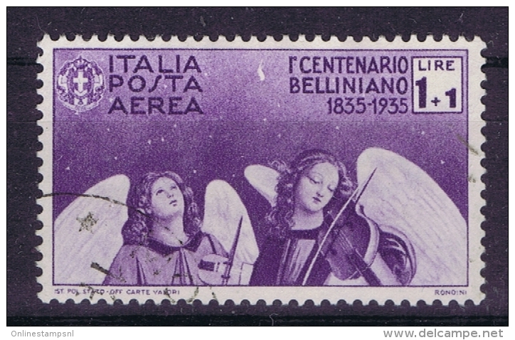 Italia: 1935 Sa Nr A93   Mi Nr 541 Used - Posta Aerea