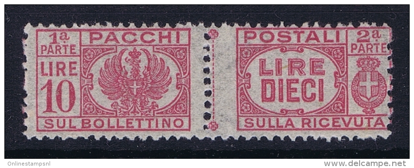 Italia: Pacchi Postali 1946 Mi Nr 64  Sa Nr 64 MNH/** - Paquetes Postales