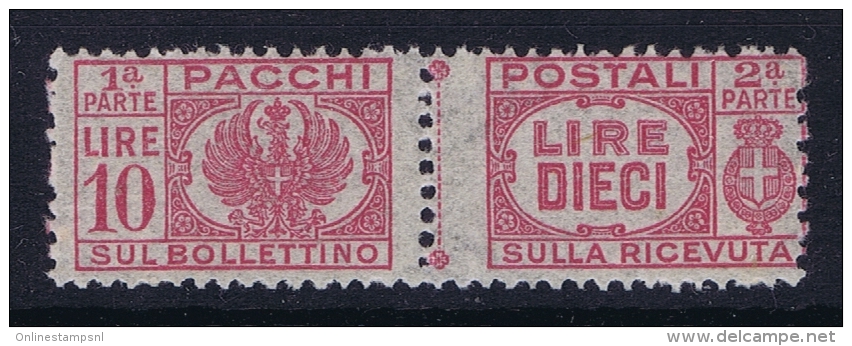 Italia: Pacchi Postali 1946 Mi Nr 64  Sa Nr 64 MNH/** - Postal Parcels