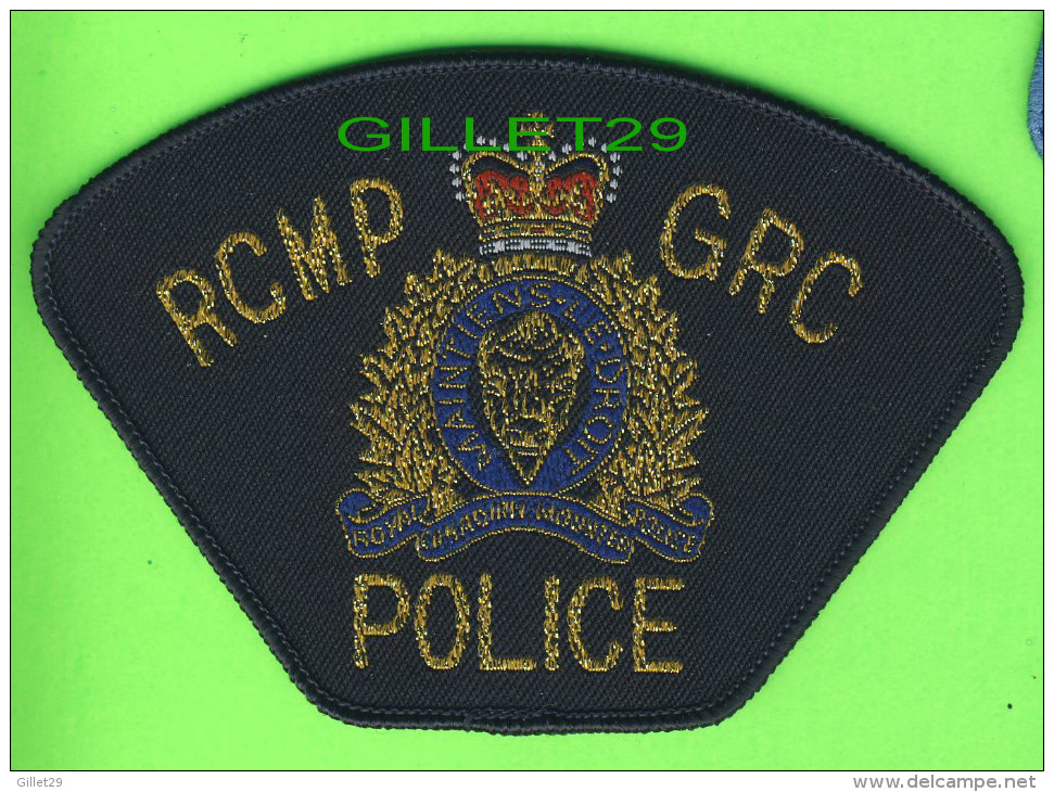 ÉCUSSON TISSU POLICE - PATCH POLICE - R.C.M.P. - G.R.S. POLICE, CANADA - - Ecussons Tissu