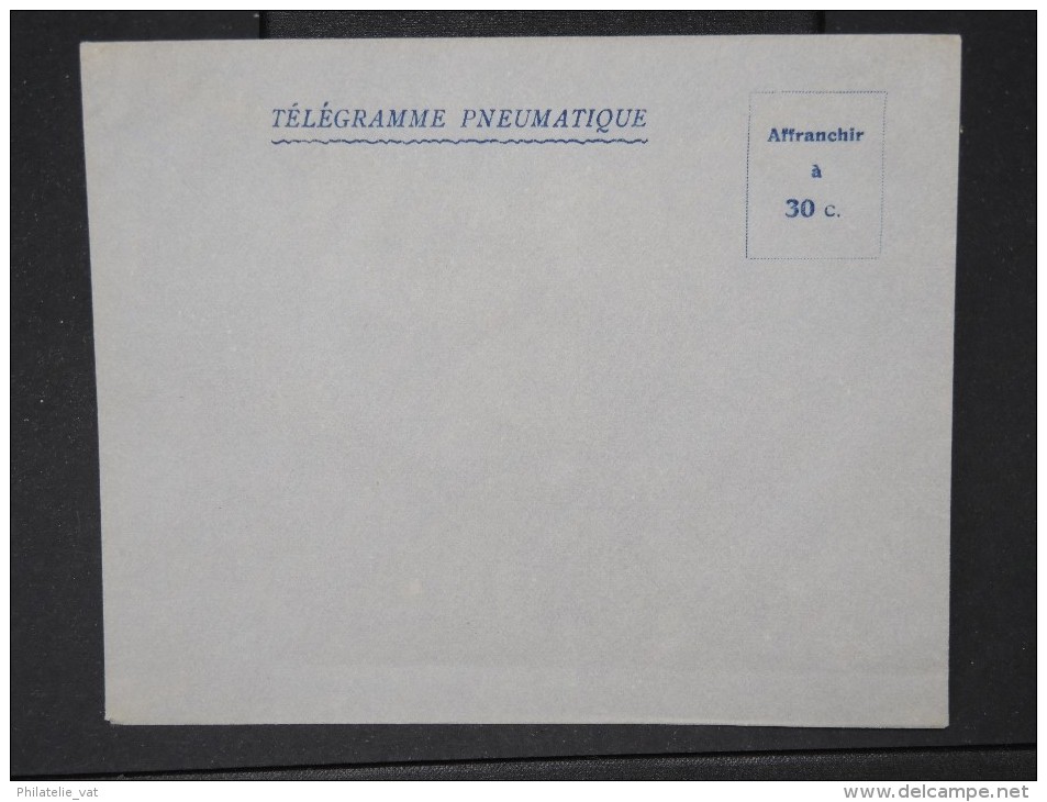 FRANCE- Enveloppe Télégramme Pneumatique Non Voyagé    A Voir Lot P4920 - Telegraph And Telephone