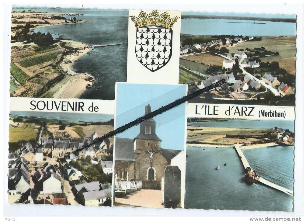 CPM - Souvenir De L'Ile D'Arz - 5 Vues - Ile D'Arz