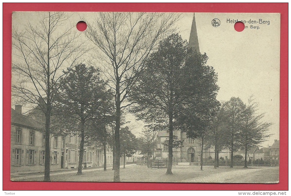 Heist-op-den-Berg - Kerk , Plaats ... - 1923 ( Verso Zien ) - Heist-op-den-Berg