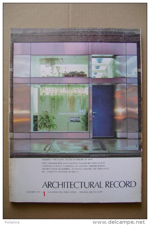 PCP/16  ARCHITECTURAL RECORD N.1 - 1979/Ferry Terminal SAN FRANCISCO/E.Barnes - Architettura