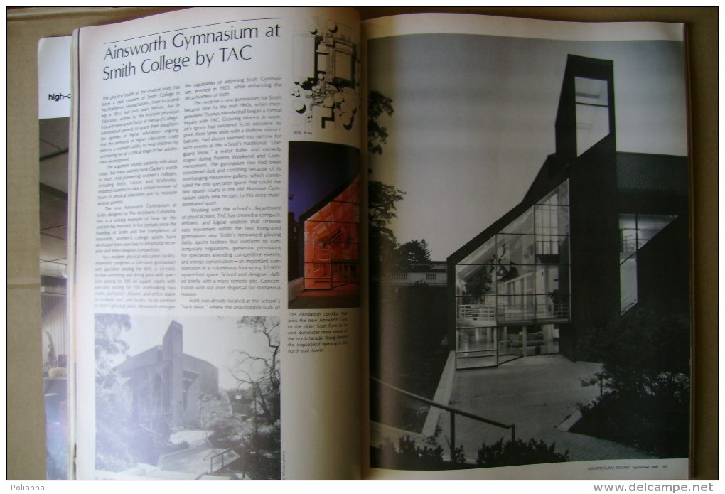 PCP/20 ARCHITECTURAL RECORD N.9 - 1980/VANCOUVER´S GRANVILLE ISLAND/Ainsworth Gymnasium - Architektur