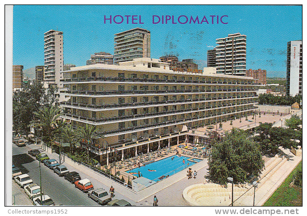 19282- BENIDORM- SEA RESORT, DIPLOMATIC HOTEL, CAR - Alicante