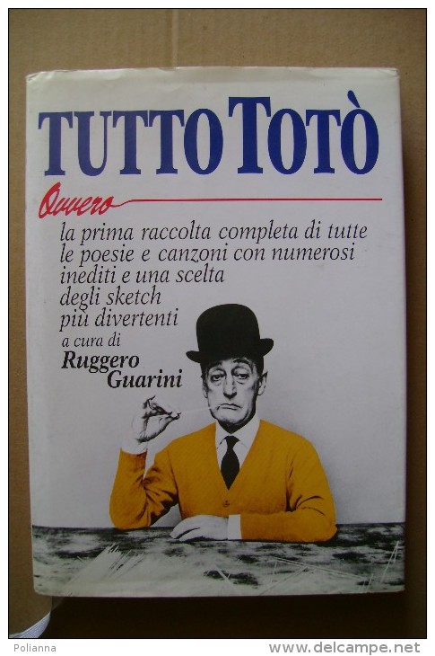 PCP/32 Ruggero Guarini TUTTO TOTO´ Edizione Club I Ed.1992 - Cinema & Music