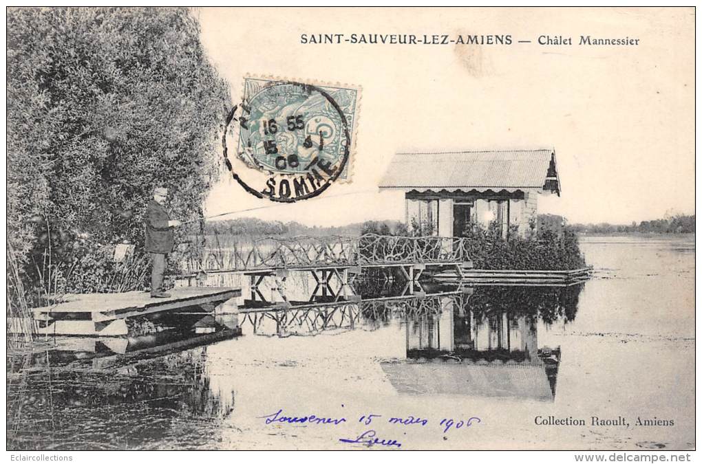 St  Sauveur  Les Amiens    80     Châlet Mannessier - Autres & Non Classés