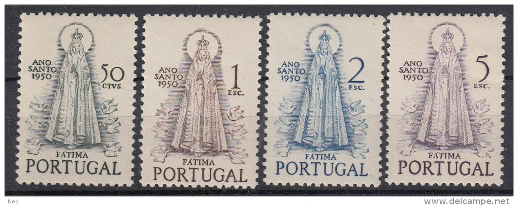 PORTUGAL - Michel - 1950 - Nr 748/51 - MH* - Ungebraucht