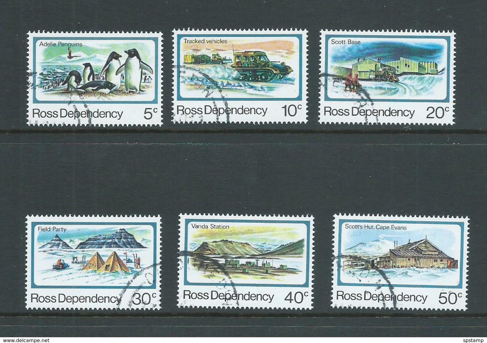 Ross Dependency 1982 25th Anniversary Set 6 VFU - Other & Unclassified