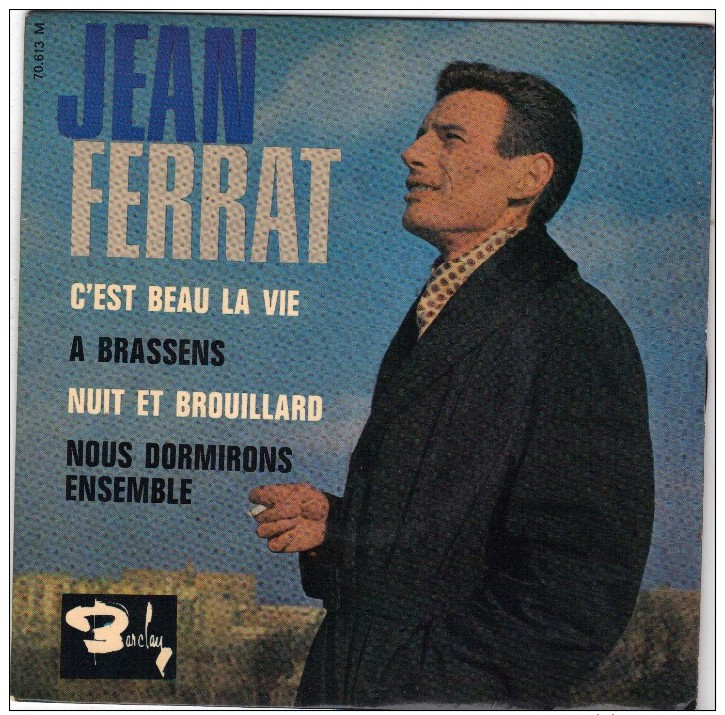 45T EP JEAN FERRAT - Sonstige - Franz. Chansons