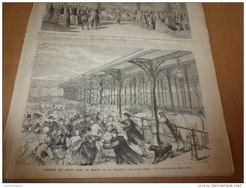 1868 La Villette;L'ile De St-Thomas (Antilles);Les Plantagenets; Abbaye De Lacroma (Raguse) - Non Classés