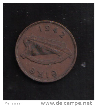 IRELAND - ONE PENNY COIN 1942 - Ireland