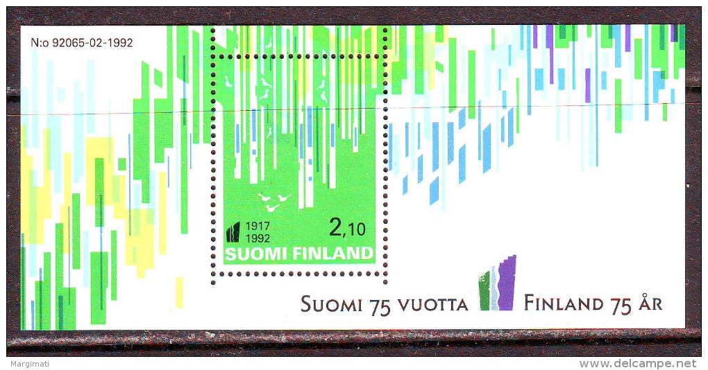 Finnland 1992. Independence S/s  . Pf.** - Unused Stamps