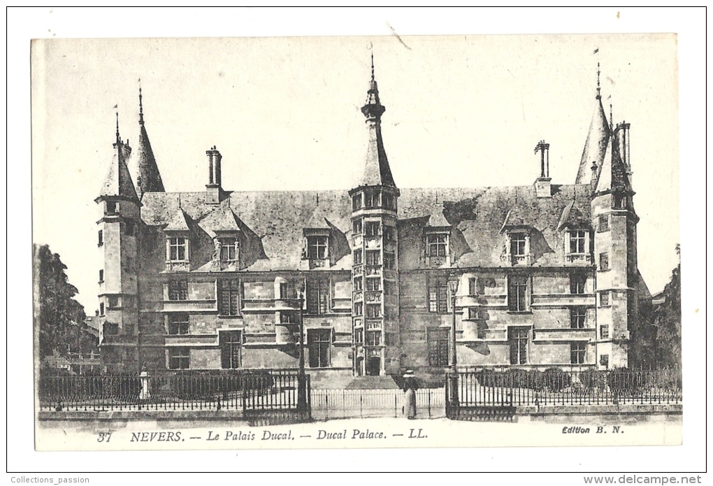 Cp, 58, Nevers, Le Palais Ducal - Nevers