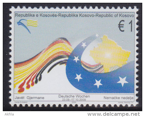 Kosovo, 2009, Friendship Between Kosovo And Germany, MNH (**) Michel 141 - Kosovo