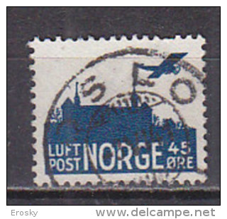 Q8103 - NORWAY NORVEGE Aerienne Yv N°3 - Used Stamps