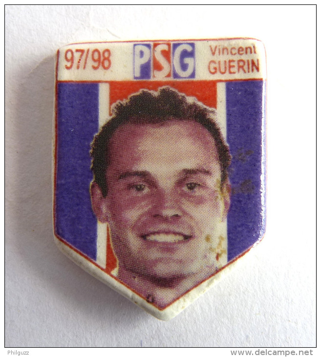 FEVE Artisanale MOULIN A HUILE MH 1998 ECUSSONS PSG - 97/98 Vincent GUERIN FOOTBALL FOOT - Sports