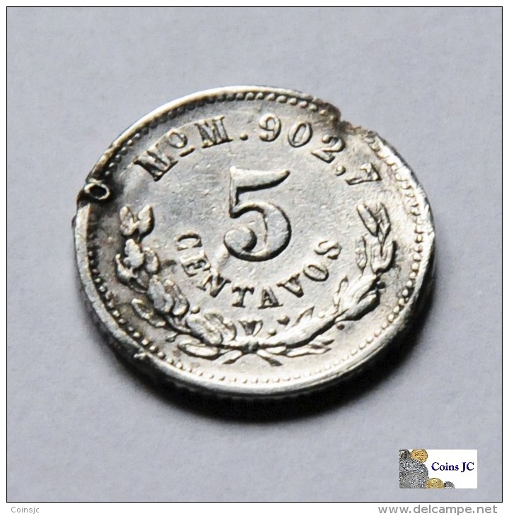 México - 5 Centavos - 1890 - México