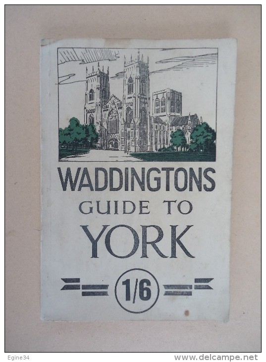 United Kingdom - Waddingtons - Guide To YORK - - Europa